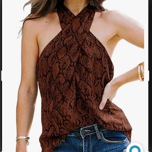 FSNBQ Women Sleeveless shirt top
